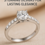 Illustration of Bespoke Platinum Diamond Ring: Stunning Designs for Lasting Elegance
