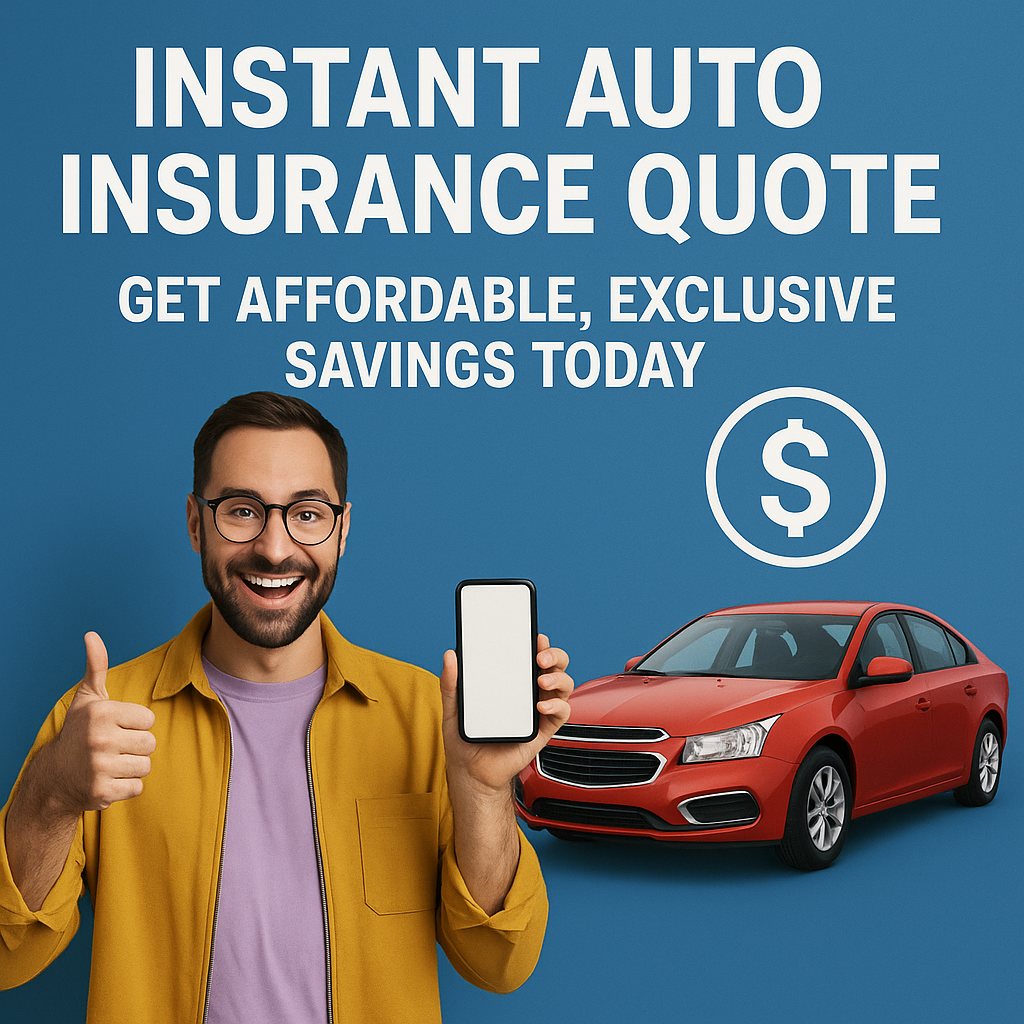 Illustration of Instant Auto Insurance Quote: Get Affordable, Exclusive Savings Today