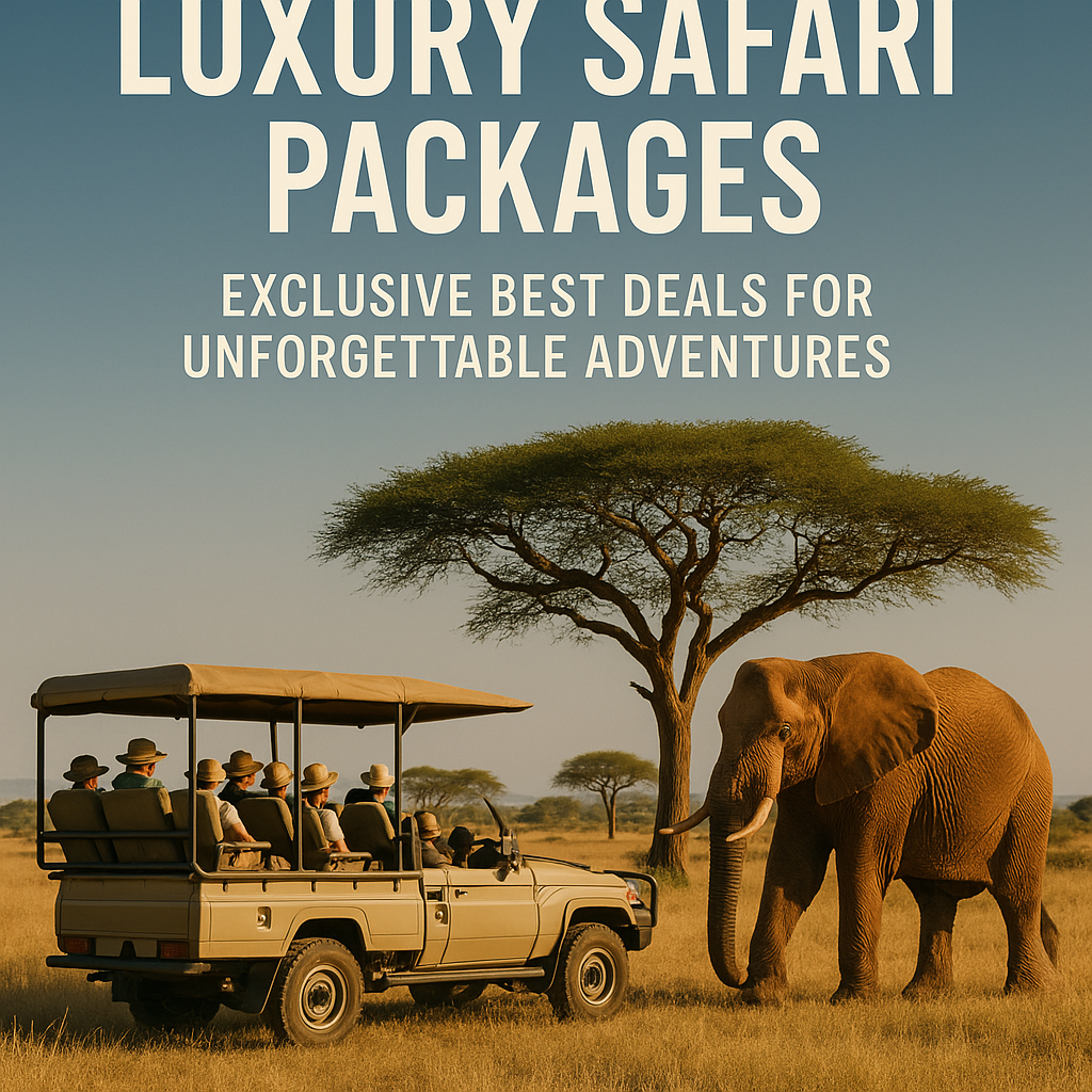 Illustration of Luxury Safari Packages: Exclusive Best Deals for Unforgettable Adventures