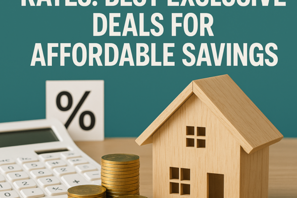 Illustration of Mortgage Refinance Rates: Best Exclusive Deals for Affordable Savings